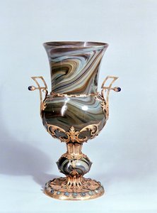 Schmelzglas di Salviati e Co. di Venezia (esposto a Londra 1862)